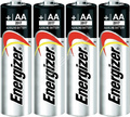 Батарейка Energizer пальчиковые (4 шт) (216 уп в коробе) - фото