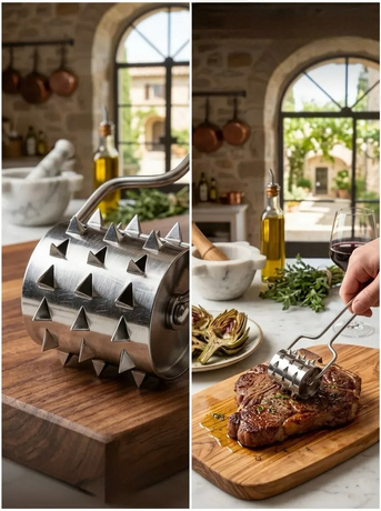 Ручной размягчитель для мяса из нержавеющей стали (240 шт) - фото
